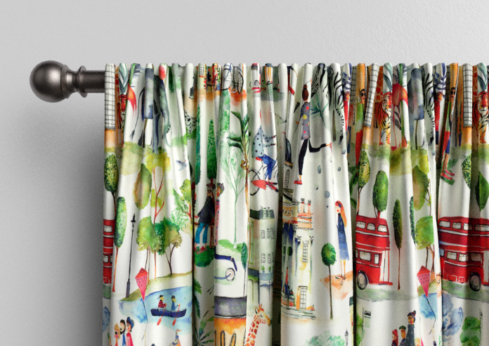 Out And About, Paintbox - Made to Measure Curtains - Image 9